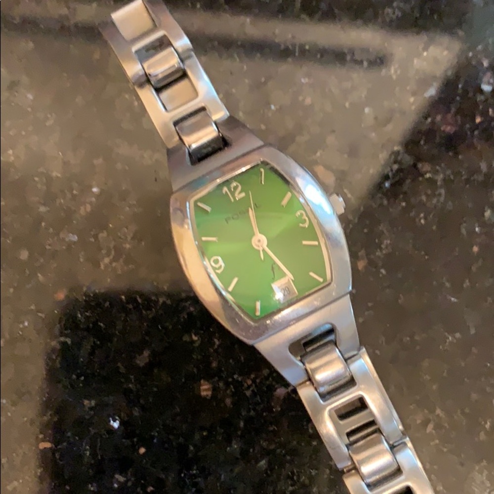 Women’s Fossil watch.